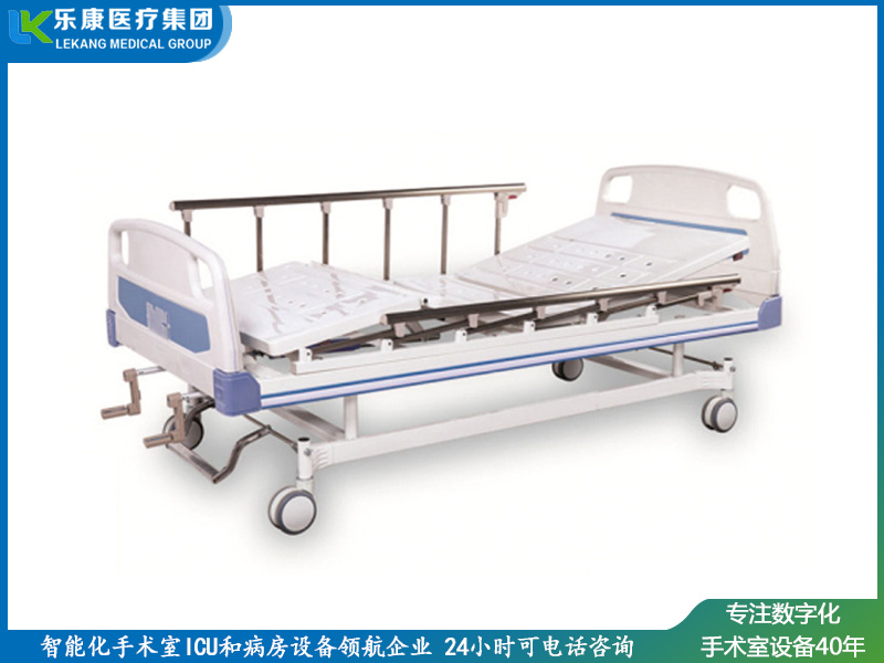 lk-c2 雙搖護(hù)理床(中控剎車)